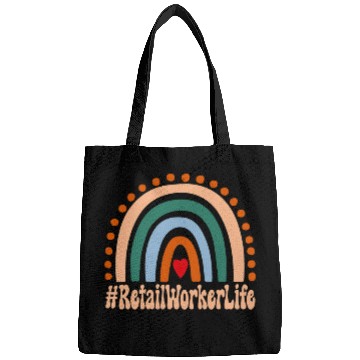 Discover Retail Worker Rainbow Appreciation Day Hello Back To School 2 Bags