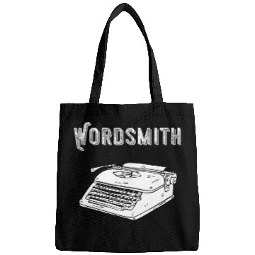 Discover Writer Reading Wordsmith Novel Book Lover Typewriter Writing Bags
