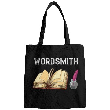 Discover Writer Ink Write Writing Novel Reading Book Lover Wordsmith Bags