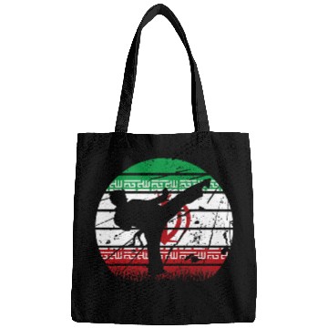 Discover Iran Karate Team Flag Bags