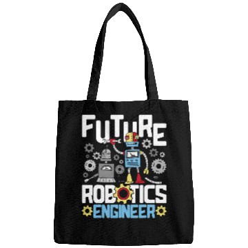 Discover Future Robotics Engineer Engineering Robot Lover Cyborg Bags