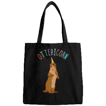 Discover Otters Unicorns Water Fish Sea Otter Aquatic Mammal Lover Bags