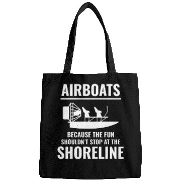 Discover Airboat Fanboat Airboating Swamp Boat Captain Bags