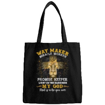 Discover Way maker miracle worker My God Bags