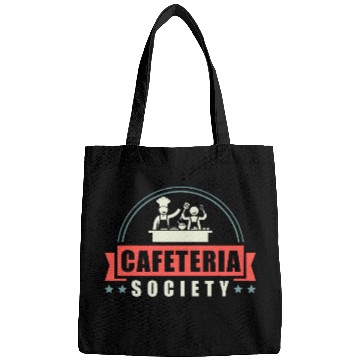 Discover School Cafeteria Worker Lunch Lady Badge Crew Logo Cafeteria Bags