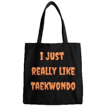 Discover Taekwondo Martial Arts Halloween Goth Fall Autumn Bags