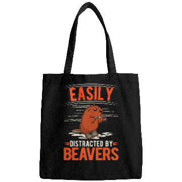 Discover Easily distracted by Beavers 63 Bags