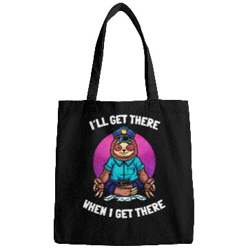 Discover Sloth Postal Worker Funny Mailman Carrier Deliverer Bags