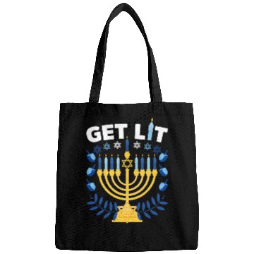 Discover Funny Ugly Hanukkah Sweater Lets Get Lit Menorah 298 Bags