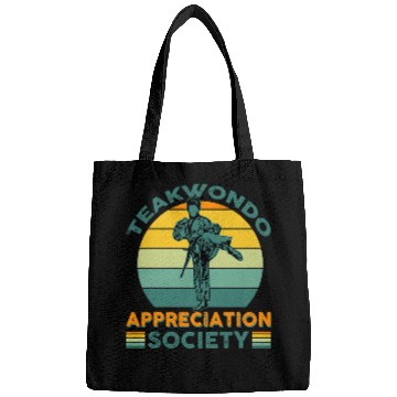 Discover Teakwondo Appreciation Society Bags