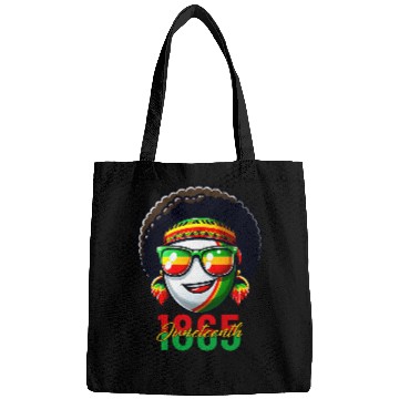 Discover Black Rugby Juneteenth 1865 Kids Mens Womens Juneteenth Bags