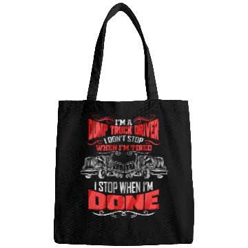 Discover Dump Truck Driver Trucker Bags