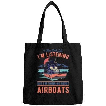 Discover Airboat Captain Swamp Boat Bags