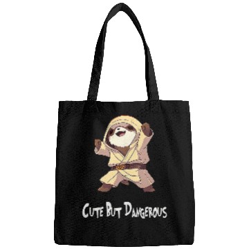 Discover Cute But Dangerous Funny Sloth Karate 2 Bags