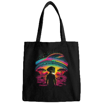 Discover Aliens Retro Aesthetic Alien Bags