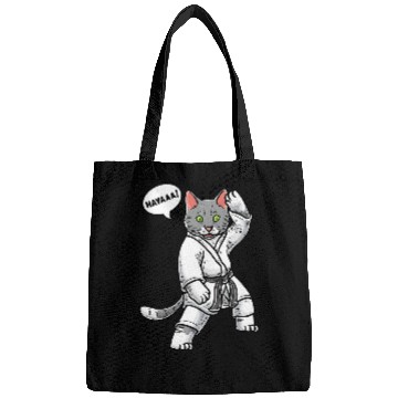 Discover Karate Cat Black Belt Martial Art Training Taekwondo Bags