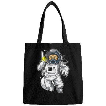 Discover Astronauts Chimpazee astronaut with banana Bags