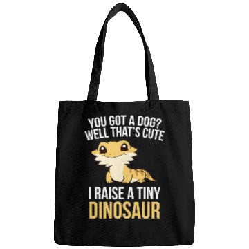 Discover Bearded Dragon Pet I Raise A Tiny Dinosaur Bearded Dragon Bags