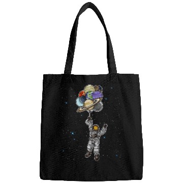 Discover Astronauts Family Funny Planets Spaceman Outer Space Bags