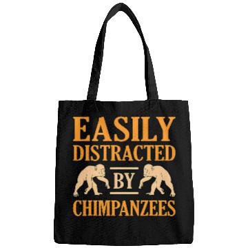 Discover Easily Distracted By Chimpanzee Bags