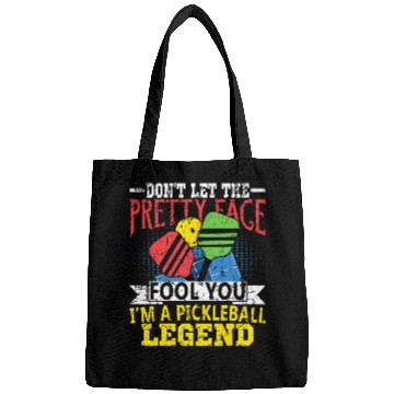 Discover Funny Gift Idea For Pickleball Player Dink Quote Bags