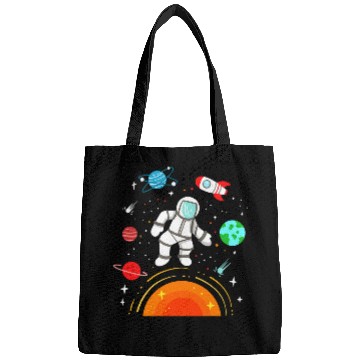 Discover Astronauts Outer Space Planets Science Bags