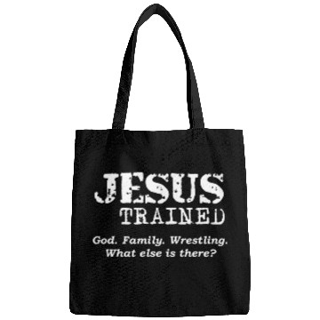 Discover Jesus Trained Wrestling 2 Bags