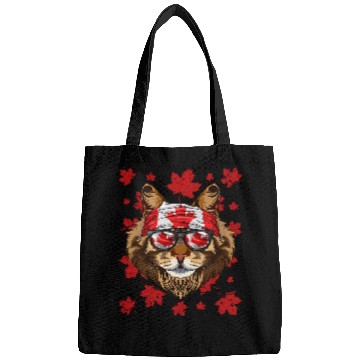Discover Canadian Maine Coon Patriotic Canada Flag Maple Leaf Pride Bags