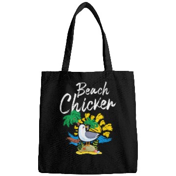 Discover Seagull Beach Chicken Funny Animal Lover 2 Bags