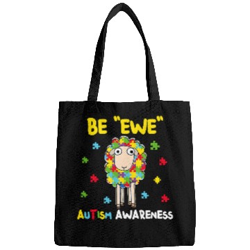 Discover Autism Be Ewe Autism AwarenessAutism Spectrum ASD Support Autism 216 Neurodiverse Bags