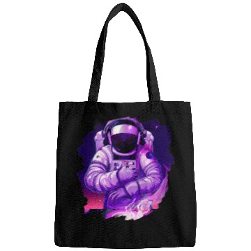 Discover Astronauts DJ Record Techno Music Cool Astronauts Space Bags