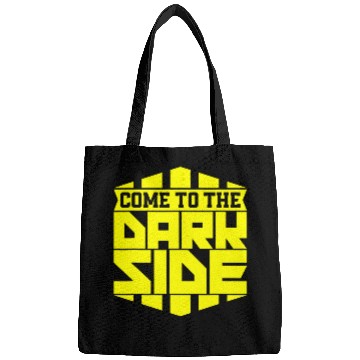 Discover Funny Nerdy Come to the Dark Side Science Fiction Geek Bags