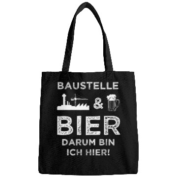 Discover Construction site beer construction worker brick gift Bags