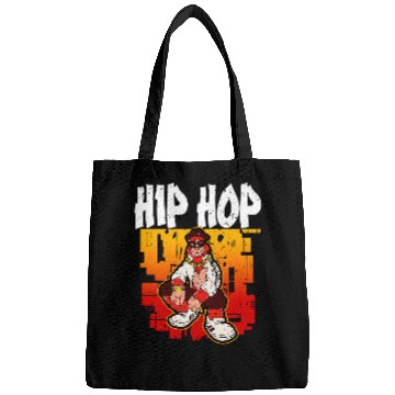 Discover Hip Hop Retro Graffiti Rap Trap Music 1 Bags