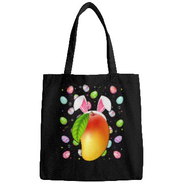 Discover Mango Fruit Lover Easter Egg Funny Mango Easter Sunday Bags
