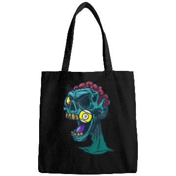 Discover Billiard Halloween Zombie Gift Pool Billiard Player Funny Bags