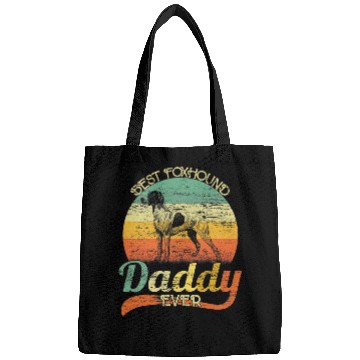 Discover bests Foxhound Dad Ever Foxhound Dog Dad Fathers Day Bags