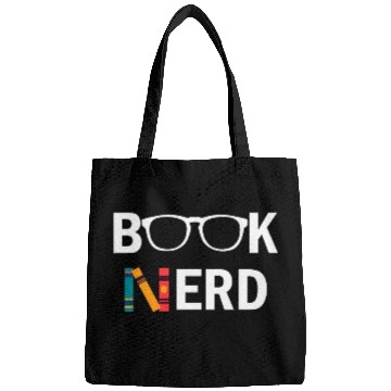 Discover Funny Book Nerd Reading Tee for Librarians Bags