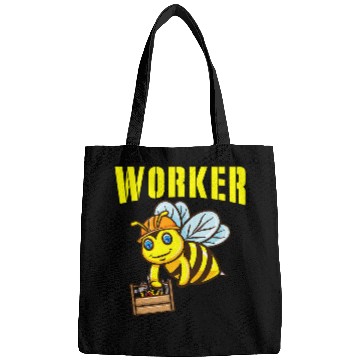 Discover Worker Bee for Bee Lover Beekeeper Bags