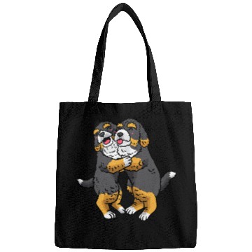 Discover Bernedoodle Lover Dog Owner Bags