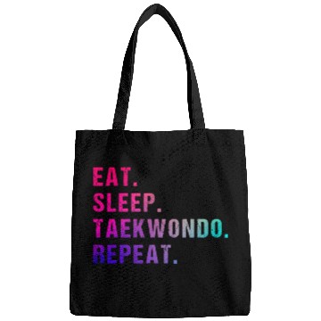 Discover Eat Sleep Taekwondo Repeat 4 Bags