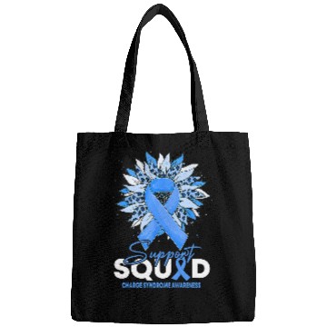 Discover Charge Syndromes Warrior Support Squad Sunflower Bags