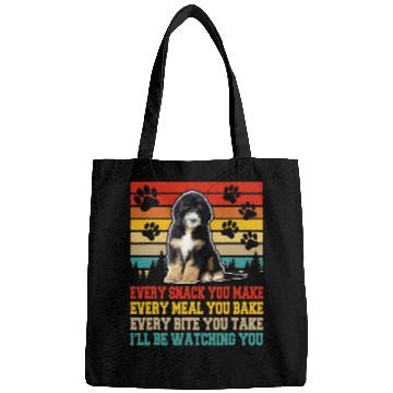 Discover Bernedoodle Dog Funny Activities Matching Dog Lover Bags
