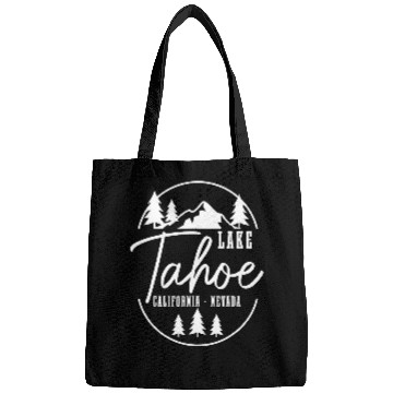 Discover Hiking Hiker Lake Tahoe californias Mountains Outdoor Nature Hike Bags