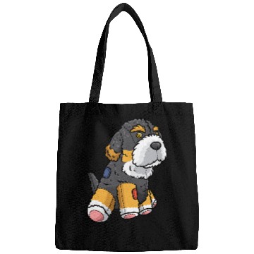 Discover Bernedoodle Dog Stuffed Animal Bags