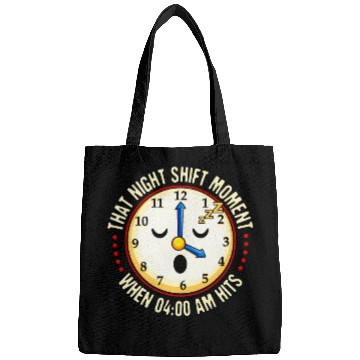 Discover Night Shift Working Graveyard Workers Bags