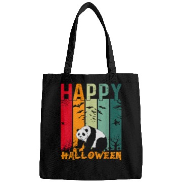Discover Funny Bear Panda Lover Girls Boys Retro Style Halloween Dinner Party 200 Cute Bears Bags