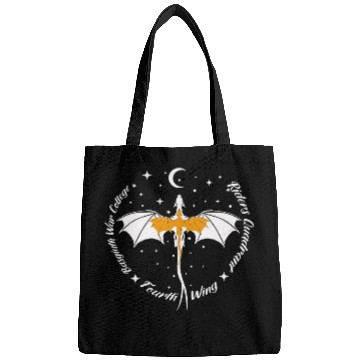 Discover Fourth Wing Basgiath Fantasy Book Romantasy Dragons Yarros Bags