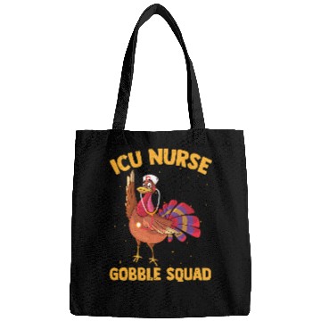 Discover ICU nurses Gobble Squad Thanksgiving Hospital nurses Lover Bags