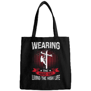 Discover Lineman Lineworker Electric Cable Powerline Worker Bags